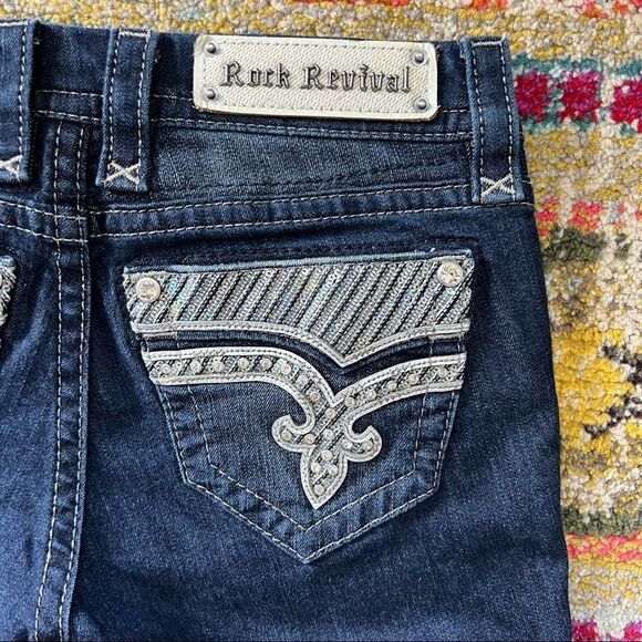 Rock Revival Klarry Rhinestone Bootcut Jeans - Picture 8 of 14